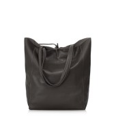 Geanta shopper din piele naturala DiAmanti Luisa Gri închis - deep taupe Geanta shopper din piele naturala DiAmanti Luisa Gri închis - deep taupe